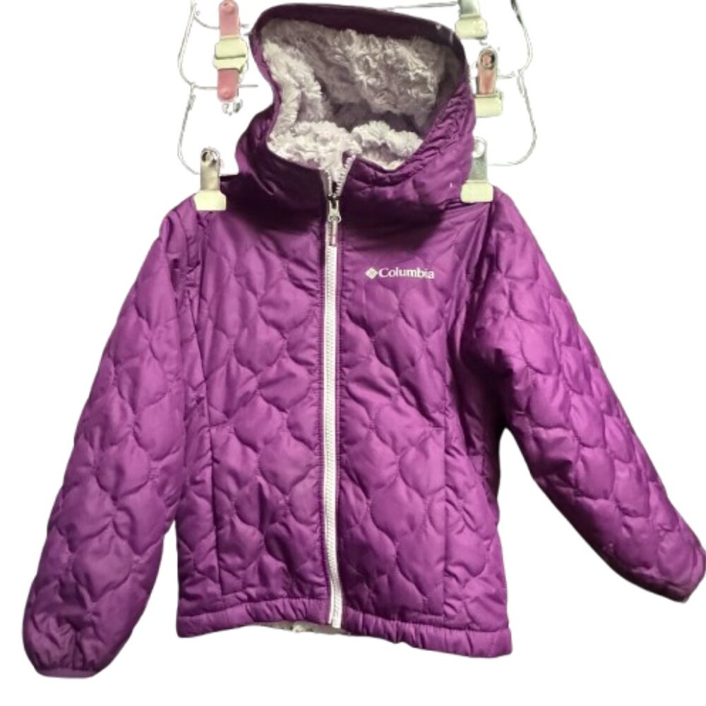 Columbia Girls' Bella Plush Jacket Purple